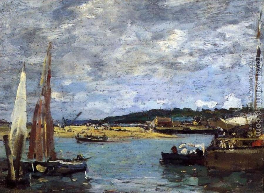 Eugene Boudin : The Ferry to Deauville